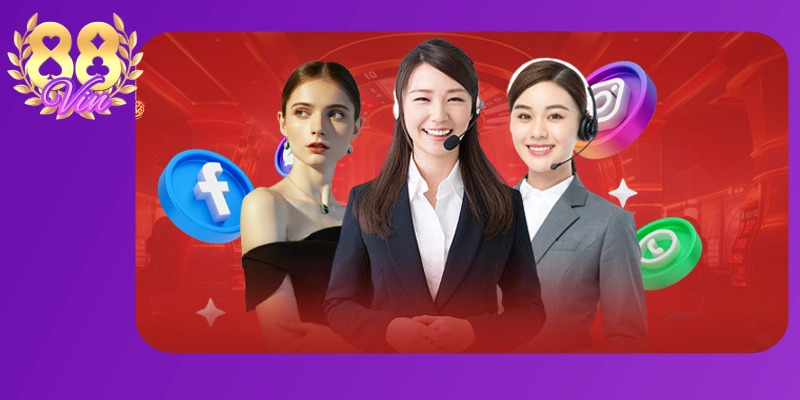 Liên hệ 88vin hỗ trợ người chơi chu đáo