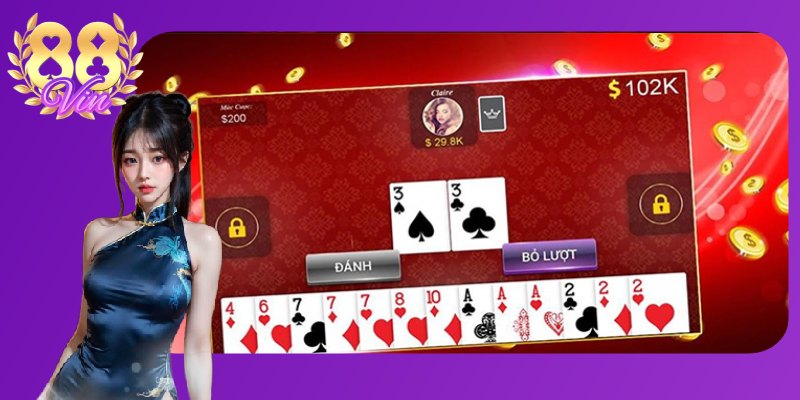 Tiến Lên 88Vin luật chơi quen thuộc, đấu trí kịch tính từng lá bài Tiến Lên 88Vin luật chơi quen thuộc, đấu trí kịch tính từng lá bài